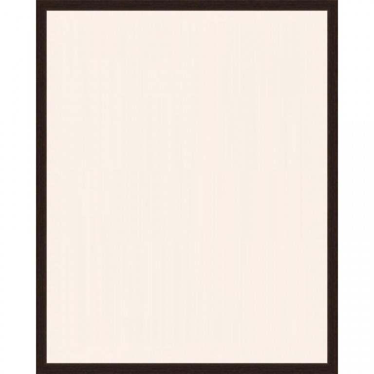 [20.8259] Wooden frame Quadro dark brown – 40x50cm