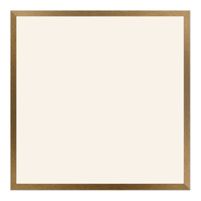 [20.8278] Wooden frame Quadro gold – 40x40cm