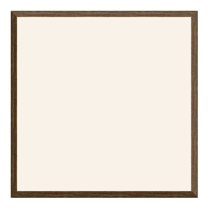 [20.8218] Wooden frame Quadro light brown – 40x40cm