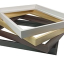 [20.8722] Floater frame Levitas white 30x30cm