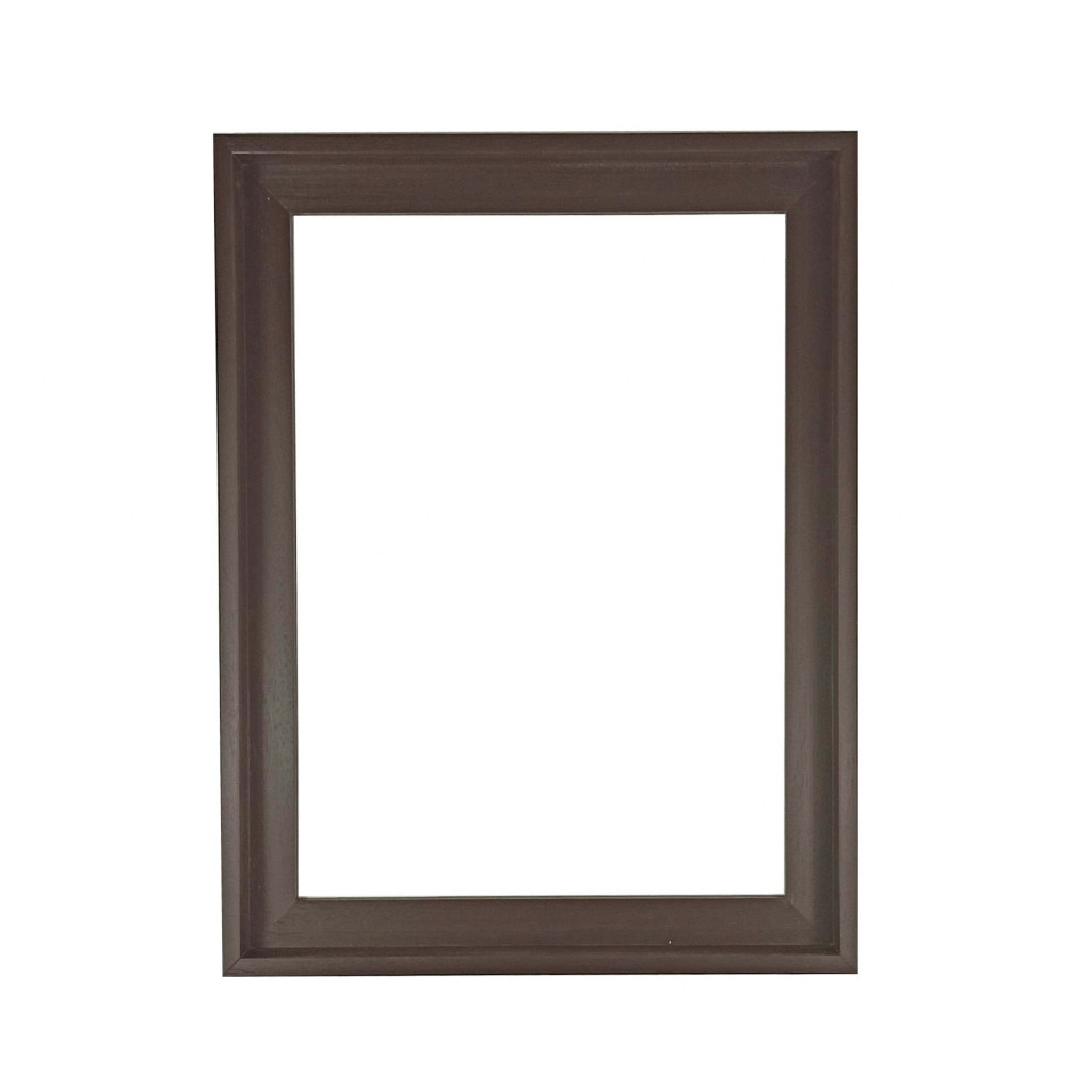 [20.8762] Levitas floater frame dark brown 30x30cm