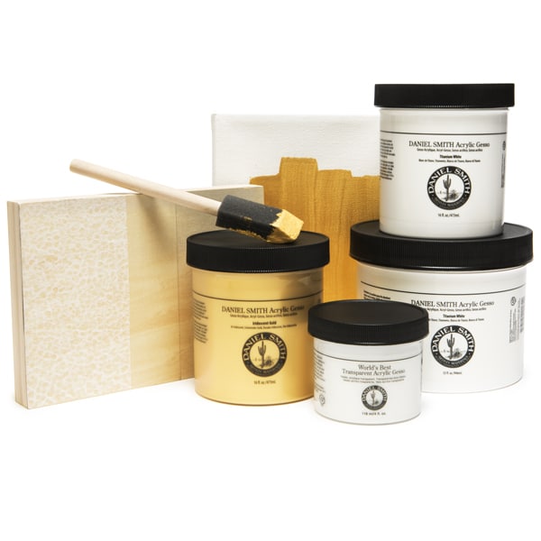 [13.7103] Gold acrylic gesso Daniel Smith 473ml