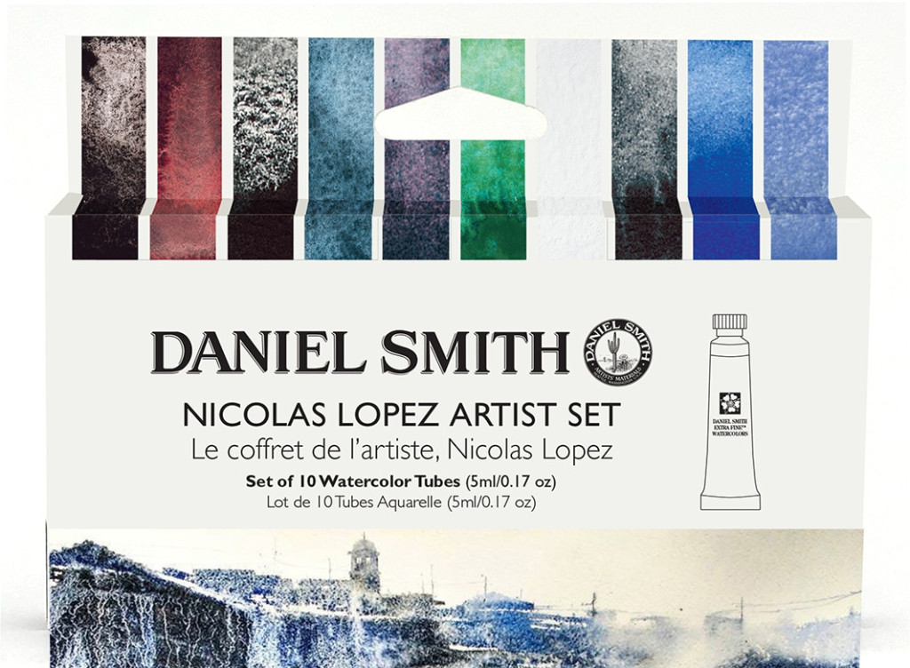 [13.1923] Set of watercolor paints DS 10x5ml Nicolas Lopez Master set