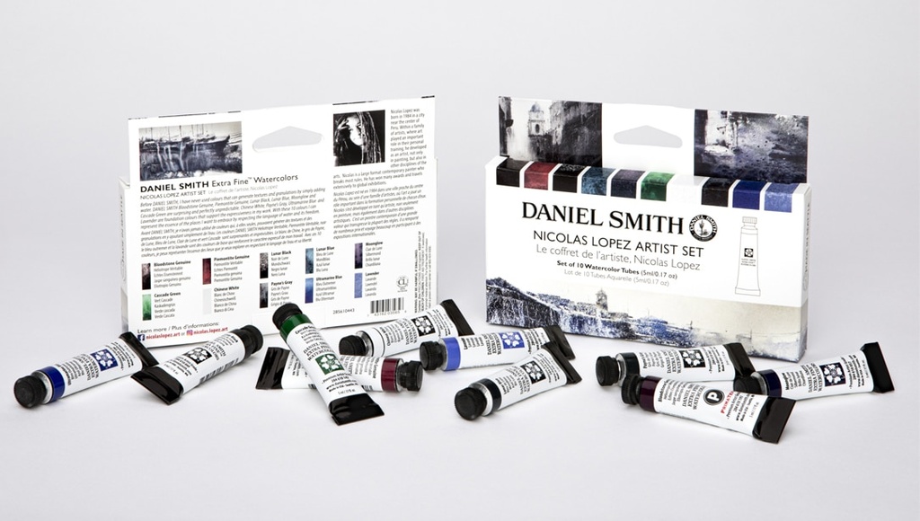 [13.1923] Set of watercolor paints DS 10x5ml Nicolas Lopez Master set