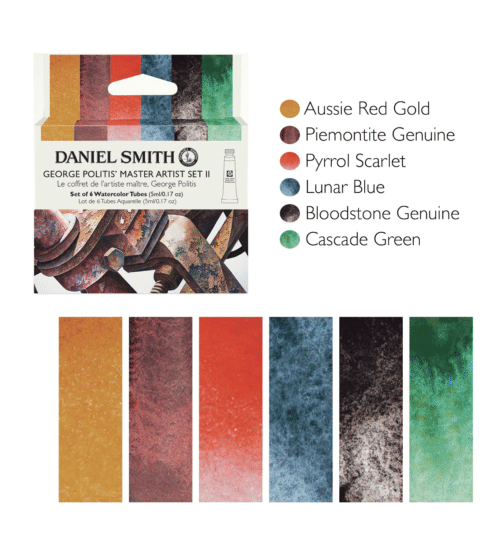 [13.1921] Set of watercolor paints DS 6x5ml George Politis Master set 2