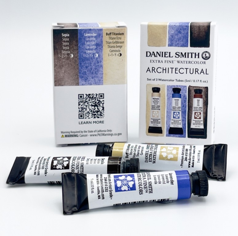 [13.1937] DS Watercolour Paint Set 3x5ml – Architectural