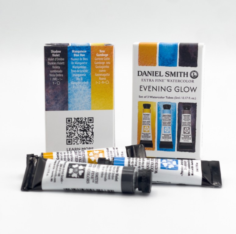[13.1940] DS Watercolour Paint Set 3x5ml – Evening Glow