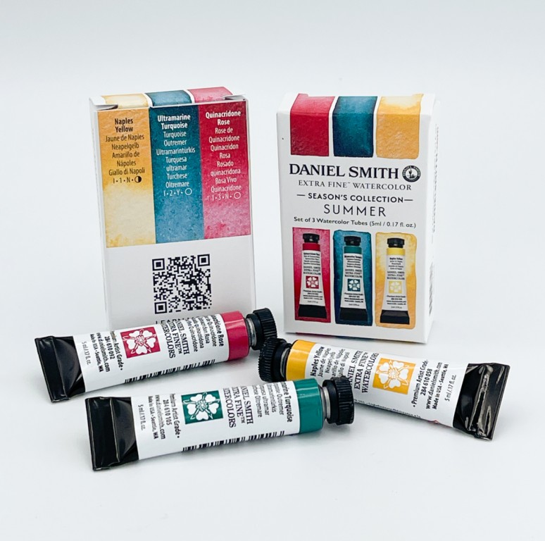 [13.1934] DS Watercolour Paint Set 3x5ml – Summer