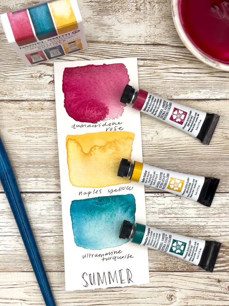 [13.1934] DS Watercolour Paint Set 3x5ml – Summer