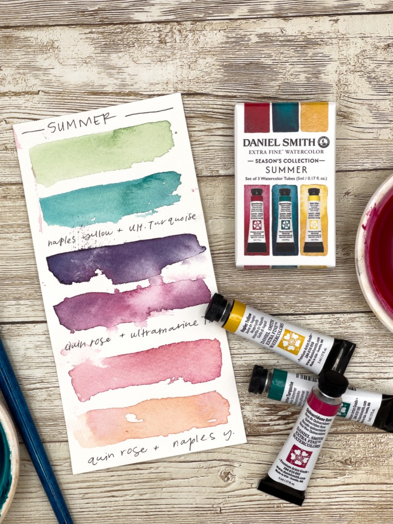 [13.1934] DS Watercolour Paint Set 3x5ml – Summer