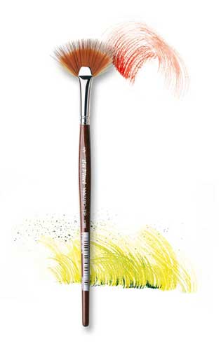 [77.4721] Da Vinci 1385 Vario Fan Brush - Size 5