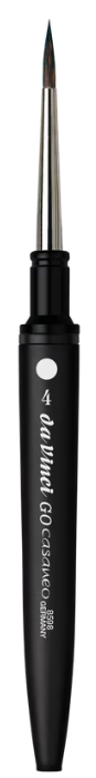 [77.8286] Travel brush da Vinci GO Casaneo – size 4