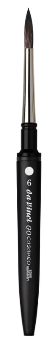 [77.8287] Travel brush da Vinci GO Casaneo – size 6