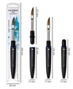 [77.8272] Travel brush da Vinci GO Colineo Slanted Edge – size 10