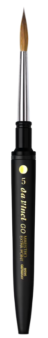 [77.8279] Travel brush da Vinci GO Maestro Red Sable – size 5